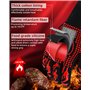 Lot de 3 lampes de camping LED rechargeables par USB - Lampe de tente super lumineuse - 3 modes d'éclairage - 30 W - Lampe de ca