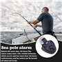 Nizirioo Lot de 4 détecteurs de touche électroniques sensibles pour la pêche - Indicateur lumineux - Avec indicateur lumineux LE
