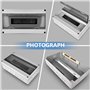 Coffret Electrique Etanche Exterieur Boîtier: Boîte Etanche Electrique Exterieur IP65, Tableau Electrique 1 Rangée, Boîtier Elec