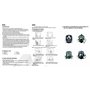 goambuy Masque à gaz 28 en 1 avec filtre - Masque anti-poussière - Protection respiratoire - Masque complet réutilisable pour pu