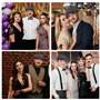 7pcs Accessoire Annee 20 Homme, Great Gatsby Gangster Costume, Années 1920 Déguisement, avec Chapeau Panama Montre de Poche Bret