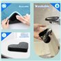 VMUTGA Rug Grippers 8 Pcs Anti Derapant Tapis Réutilisable et Lavable Antiderapant Autocollants de Tapis, Adhésif Puissant, Anti
