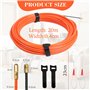4mm Tire Fils Electrique Aiguille Nylon