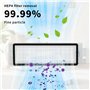 18 Pièces Kit d'accessoires pour Dreame L10s Ultra/ L10 Ultra/Xiaomi X20+, 1 x Brosse Principale, 2 x Filtres HEPA, 4 x Chiffon,