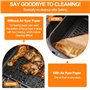 TNOMSNO Papier Cuisson Air Fryer pour Moulinex EZ901820 5.2/3.1 L, Air Fryer papier Cuisson pour Lakeland Tower Salter, Air Frye