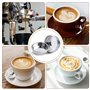 TNOMSNO 51mm Filtre à Café, Porte Filtre à Café Filtre à Café en Acier Inoxydable 51mm, Filtre à Café Réutilisable en Acier Inox