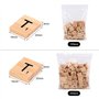 Lettre en Bois pour L'Apprentissage