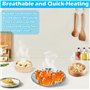 TNOMSNO Panier Vapeur Inoxydable, Vapeur Pliable en Acier Inoxydable Cuiseur Vapeur Réglable en Acier Inoxydable, Pot de Cuisson