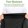 TNOMSNO Housse Protection Tondeuse, Housse de Tondeuse Gazon Imperméable Housse de Tondeuse à Gazon, Housse de Tondeuse en Polye