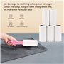 Rouleau Adhesif de Poils pour Animaux de Compagnie,Lot de à Peluches Recharge Brosse 12 Rouleaux de 60 Feuilles en Diagonale,Bro