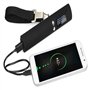 4 en 1 Pese bagage valise électronique rechargeable110Lb/50Kg LCD lampe torche de poche ,Balance à bagages numérique portable Ba