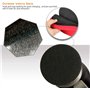 SPTA Mini poliermaschine, Druckluft Polierer, 25mm 50mm 80mm Exzenter schleifer Winkelschleifer mit 23tlg Polierschwamm Polierpa