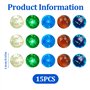15 Pcs Bille Rare Billes Enfant Billes Forme Billes Rare Billes Forme Enfant Billes Enfant Rare Billes Phosphorescentes Bille Ra