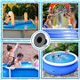PUCIO 2 Bouchons de Piscine, Compatible avec Intex et Bestway, Bouchons de Filtration pour Pompe, Bouchons d'Évacuation de Pisci