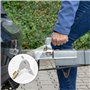 2 Pièces Cadenas Remorque avec 4 Clés, Verrou à Fiche pour Attelage Remorque, Antivol Remorque Clé Compatible avec Remorque Eart