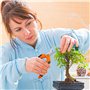 Sécateur de Jardin,2 Pièces Sécateurs à Main Professionnels, Cisailles à Haies,Cisaille de Jardin,Sécateur pour Bonsai Fleurs Ro