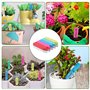 300 etiquette potager avec 2 marqueurs – Étiquettes en plastique durables, adaptées au jardin, légumes, fleurs, idéales comme et