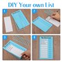 To Do List pour Enfants – Lot de 4 Planchettes de Planification 20x12 cm avec 20 Fiches Réutilisables, Tableau Routine Enfant de