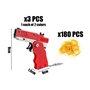 pistolet jouet pliable