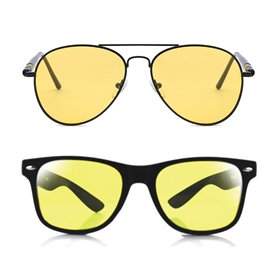 2 pièces de lunettes de conduite