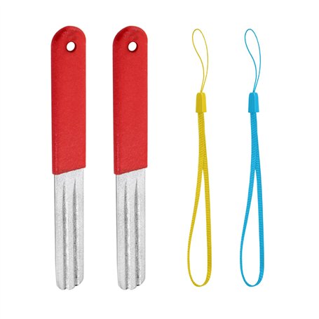 Lot de 2 affûteurs de hameçons diamantés pour hameçons de pêche