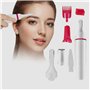 Rasoir électrique pour femme, 2 en 1 Ladyshaver, Epilateur Sourcils Electrique Femme pour la barbe, les bras, les jambes, les ai