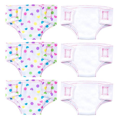 ZWOOS Couches pour Poupées bébé