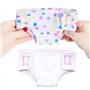 ZWOOS Couches pour Poupées bébé, Accessoires pour Poupées 30-40cm, Lot de 6