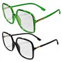 Lot De 2 Lunettes À Monture Carrée