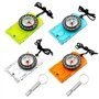 CHROMACRAFT 4 Boussoles D'Extérieur Et 2 Sifflets Métalliques