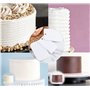ilauke Outil de Pâtisserie Lissoir,Cuisson Unité Outils Wipe (Coupe-Gâteau)