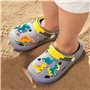 18 Pièces Décorations De Chaussures De Dinosaure Lumineuses, Fleurs De Chaussures D'Animaux De Dessin Animé, Boucles De Chaussur