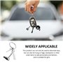 Porte-Clés De Coiffeur 2 Pièces, Porte-Clés Cadeau, Porte-Clés Design Créatif, Porte-Clés Outil De Coiffeur