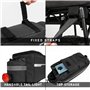 MEMOFYND 1 sacoche de porte-vélos, sacoche de vélo, sacoche de porte-bagages, sacoche de vélo (noire)
