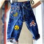 Lot de 60 écussons thermocollants pour enfants, patchs textiles de dessin animé, accessoires décoratifs, adaptés pour la couture