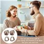 Lot de 2 Ensembles de Fers à Friser Sans Chaleur Avec Élastiques à Cheveux en Satin, Outils de Coiffage DIY, Bandeau et Kit de P