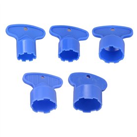 Lot de 5 clés à gazéifier intégrées