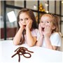 OAOSDH 20 Morceaux De vers Simulés, vers De Terre Artificiels Doux Et Élastiques, Accessoires De Farce, Jouets Personnalisés, De