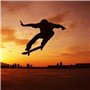 POFET 12,7 cm Skateboard Trucks Petit Fish Board Support en alliage d'aluminium Pont de skateboard Pont Joint Clou Ensemble Unis