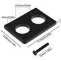 POFET Lot de 2 élévateurs universels pour skateboards, longboards, rehausseurs de 1,27 cm - 1/4" - 1/8"
