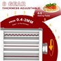 Kit d'accessoires à pâtes pour robot culinaire KVC/KVL Kenwood, appareil à pâtes 3 en 1 en acier inoxydable avec rouleau à pâtes