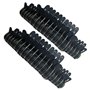 ANCLLO Lot de 20 Pinces Douces pour Plantes et Fleurs - Clips de Support Réglable pour Plantes Caches de Tuteurs de Jardin Struc