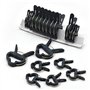 ANCLLO Lot de 20 Pinces Douces pour Plantes et Fleurs - Clips de Support Réglable pour Plantes Caches de Tuteurs de Jardin Struc