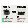 100 x Premium Quality Hard Rubber Balls Paintballs Reballs 50 Cal. HDR50 T4E Paintball Shooting Self Defense Billes Calibre .50 