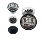 100 x Premium Quality Hard Mix Rubber Steel Balls Paintballs Reballs 50 Cal. Pistols Home Defense - Billes D'acier en Caoutchouc