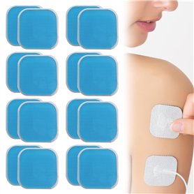 Actsime Lot de 4 kits de rechange (16 pièces) de coussinets en gel compatibles avec les appareils Beurer EM 59 Heat