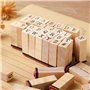 Jeu De Tampons En Bois