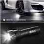 REHKITTZ Torche Lampe de Poche LED, 3300 Lumens Lampe Torche Super Grande Lampe de Torche Militaire Tactique Ultra Puissante Aju