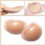 Nanxin 2pcs Rembourrage de Soutien-Gorges en Silicone Souple pour Maillots de Bain et, Auto-Adhésif Coussinets Amovibles