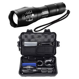 Maxesla Lampe de Poche LED Professionnelle Puissante 6000 Lumens